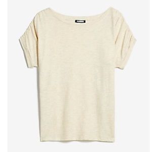 Express Ruched Sleeve Top